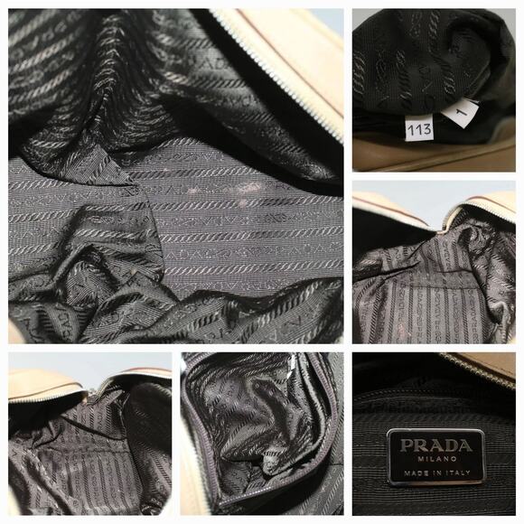 Prada Leather Handbag Beige - Picture 5 of 13